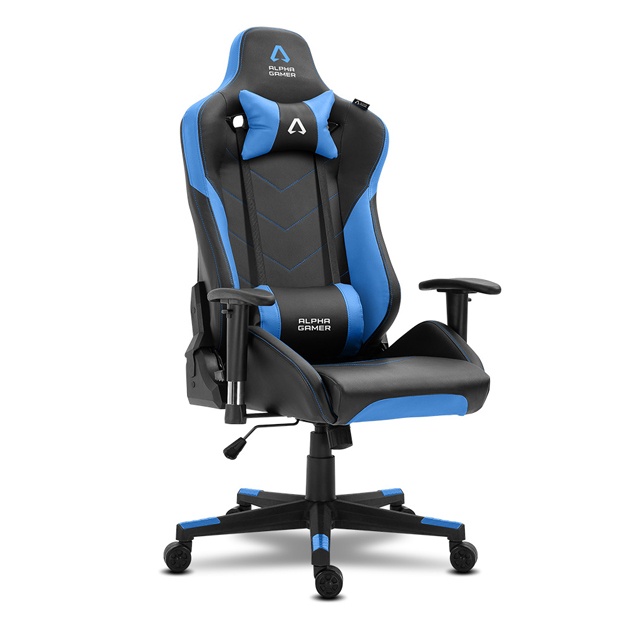 O‘yin kreslosi Alpha Gamer Zeta Qora/Moviy