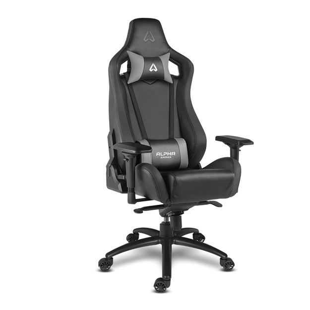 O‘yin kreslosi Alpha Gamer Polaris Racing Qora