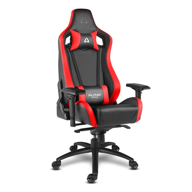 O‘yin kreslosi Alpha Gamer Polaris Racing Qora/Qizil