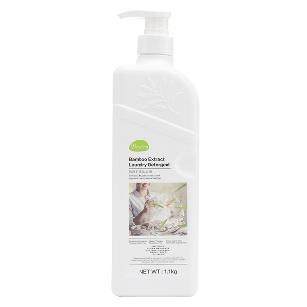 Жидкий стиральный порошок с экстрактом бамбука Berclean 1.1кг