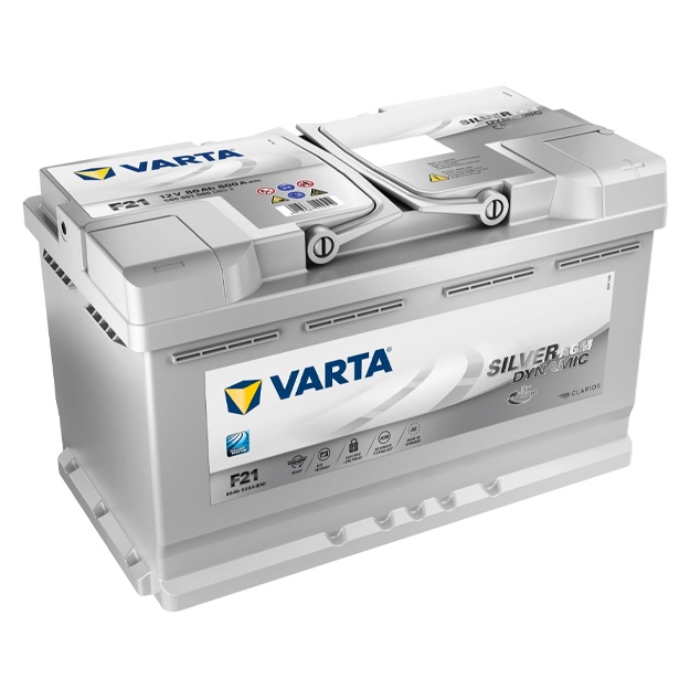 Avtomobil akkumulyatori VARTA Silver Dynamic AGM F21, 580 901 080 315x175x190