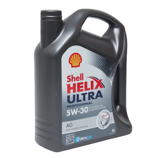 Sintetik dvigatel moyi Shell Helix Ultra 5W-40 API SP, 4 l