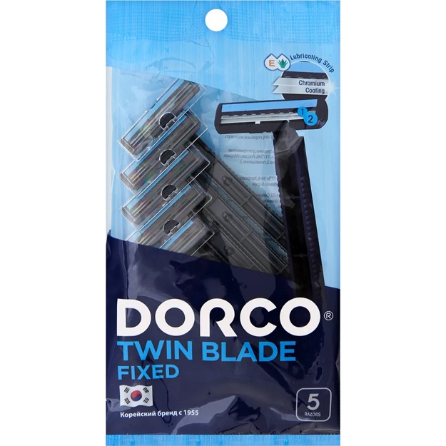 Bir martalik ustaralar Dorco TG708NV-5P(OD) 5d