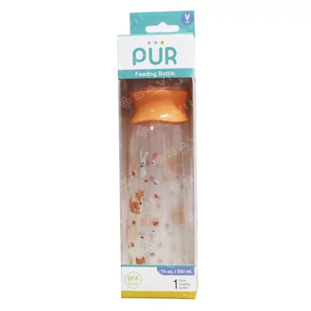 Pur salqin shishasi 11oz / 330ml Vari Flow  silikon so‘rg‘ichli