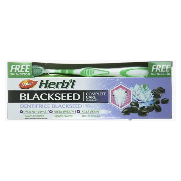 Зубная паста Dabur HERB'L Black seed 150 гр