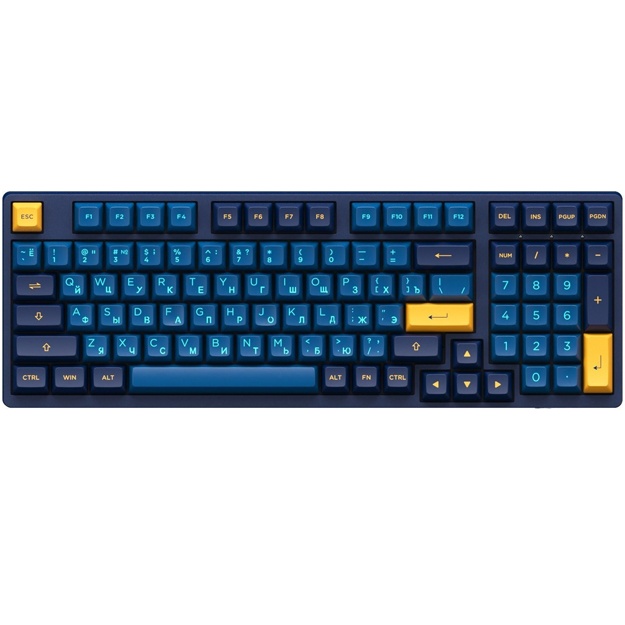 Klaviatura Akko 3098S Macaw CS Lavender Purple RU (A3098N_MA_ALP)