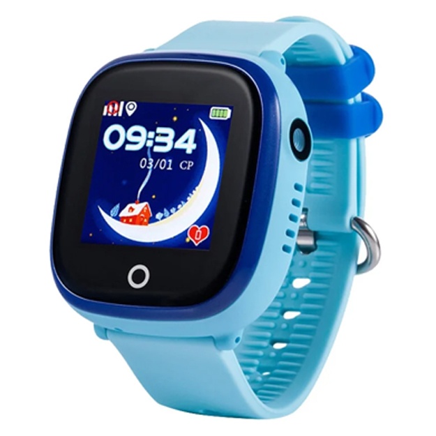 Bolalar aqlli soati Smart Baby Watch GW400X Ko‘k rang