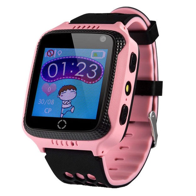 Bolalar aqlli soati Smart Baby Watch GW500S Pushti rang