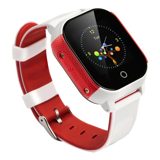 Bolalar aqlli soati Smart Baby Watch GW700S Oq qizil