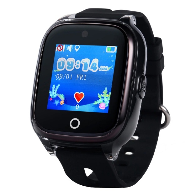 Bolalar aqlli soati Smart Baby Watch KT01 Qora