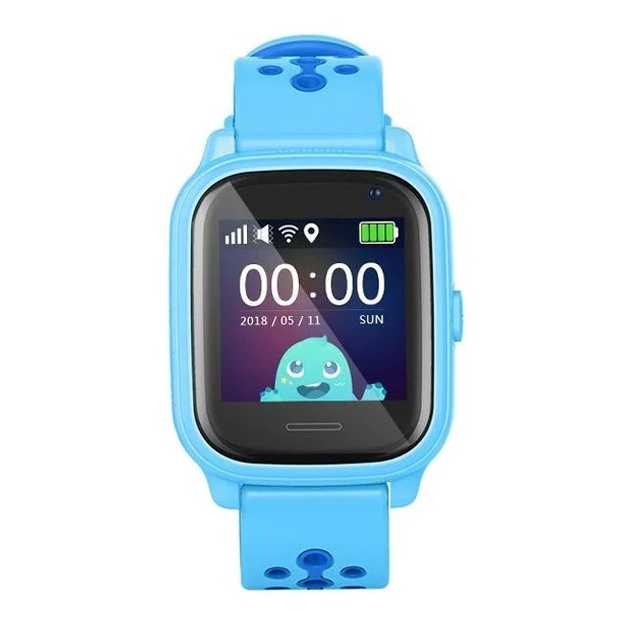 Bolalar aqlli soati Smart Baby Watch KT04 Wi-Fi Och kulrang
