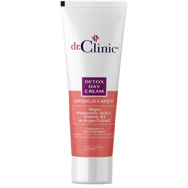 Kundalik ajinlarga qarshi yuz kremi Dr.Clinic Detox Day Cream 50ml
