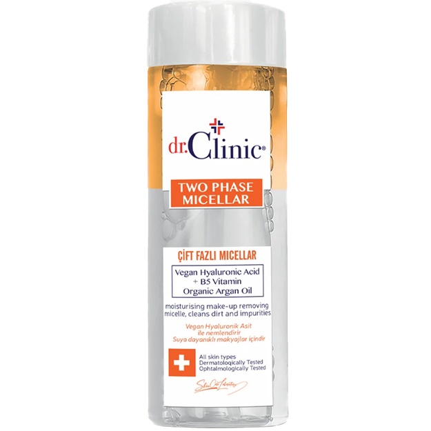 Двухфазная мицеллярная вода для снятия макияжа Dr.Clinic Two Phase Micellar 150мл