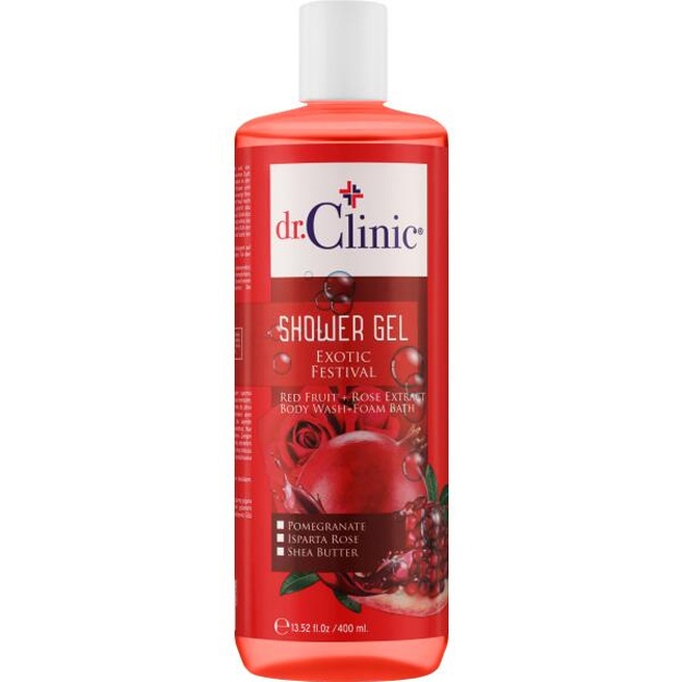 Dush uchun gel Ekzotik festival Dr.Clinic Exotic Festival 400ml