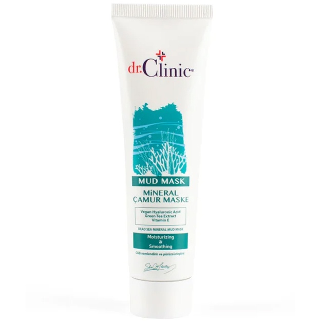 O‘lik dengiz minerallari bilan loy yuz niqobi Dr.Clinic Dead Sea Mineral Mud Mask 100ml