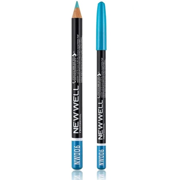 Lab uchun qalam New Well Porcelain Make Up Eyelip Pencil 06
