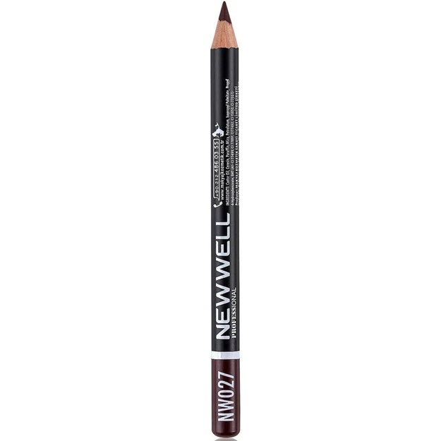 Lab uchun qalam New Well Porcelain Make Up Eyelip Pencil 27