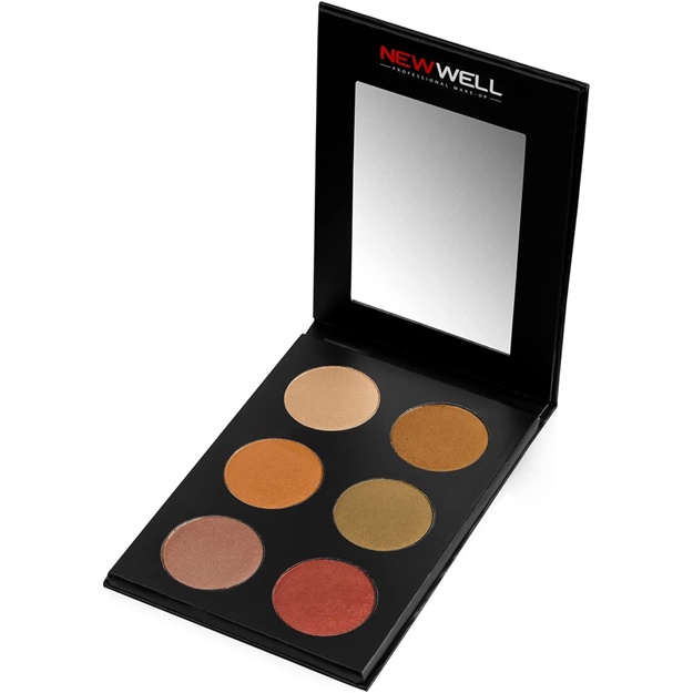 Ko‘z bo‘yog‘i palitrasi New Well Eyeshadow Palette 6rang 51