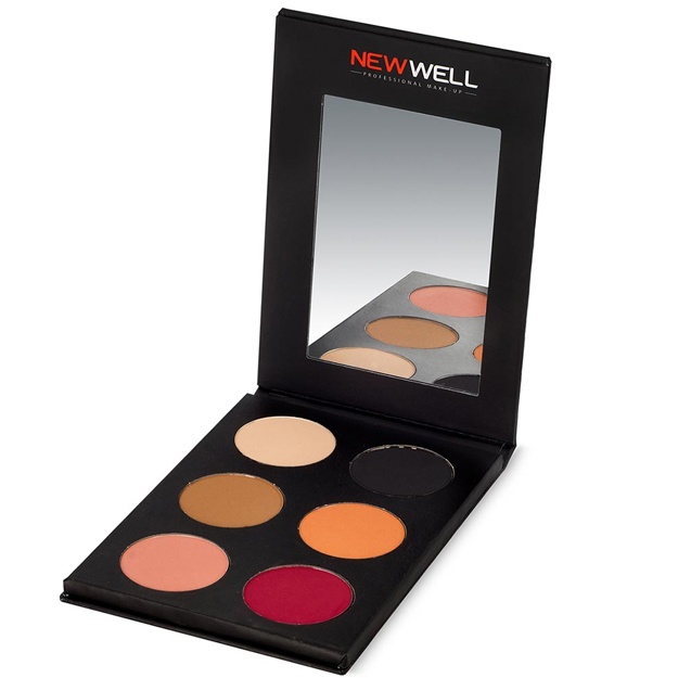 Ko‘z bo‘yog‘i palitrasi New Well Eyeshadow Palette 6rang 52
