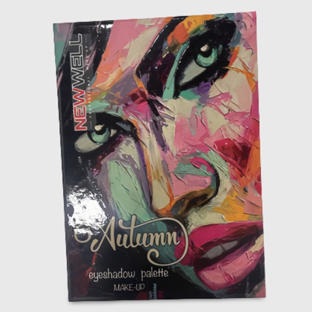 Porcelain Make up 6 pcs. Eyeshadow Palette Autumn -2 PEMBE"