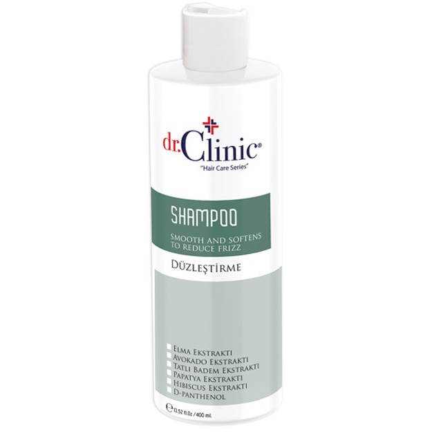 Sochni tekislash uchun shampun Dr.Clinic Smooth And Softens To Reduce Frizz 400ml