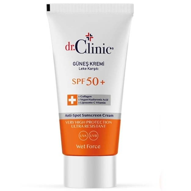 Pigmentatsiyaga qarshi quyosh kremi SPF 50+ Dr.Clinic Anti-Spot Sunscreen Face Cream 40ml