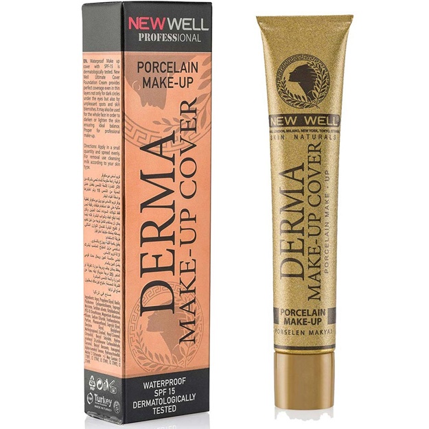 Tonal asos New Well Derma Make-Up Cover Foundation Nikel