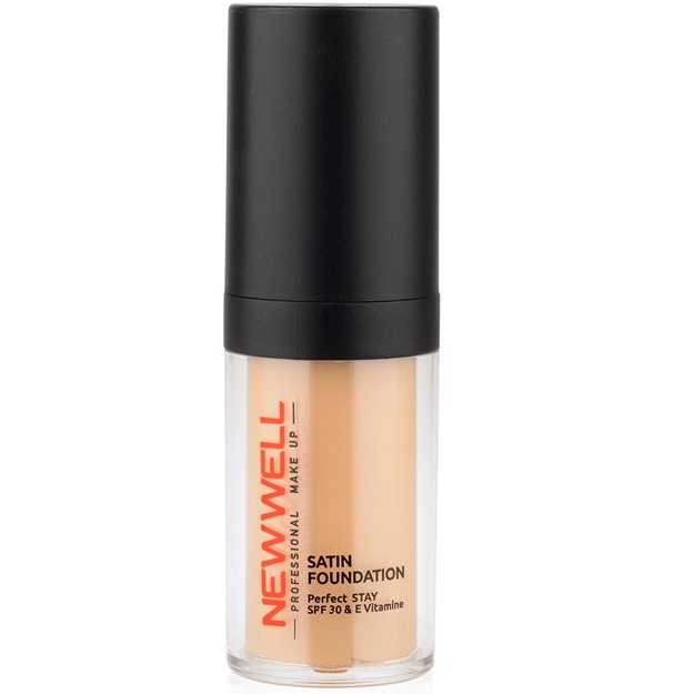 Tonal krem New Well Satin Foundation 02