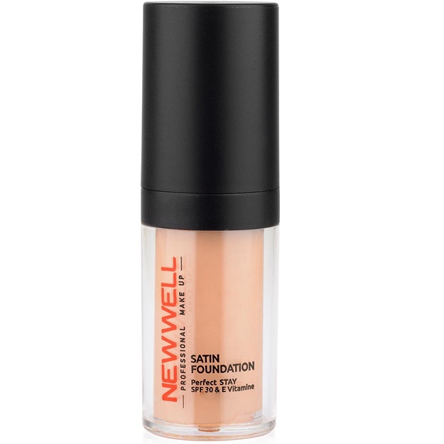 Tonal krem New Well Satin Foundation 04
