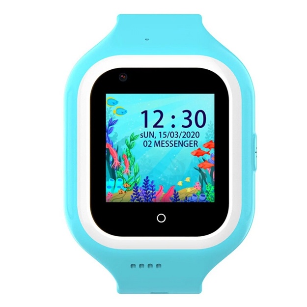 Bolalar aqlli soati Smart Baby Watch KT21 Wi-Fi Ko‘k rang