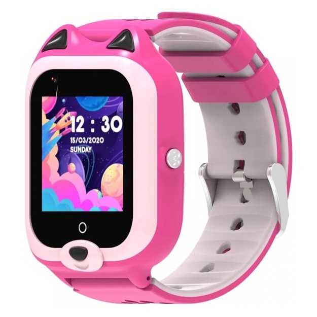 Bolalar aqlli soati Smart Baby Watch KT22 Pushti rang