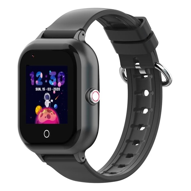 Bolalar aqlli soati Smart Baby Watch KT24 Qora