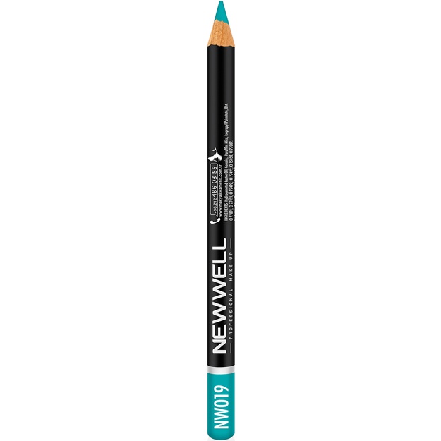 Lab uchun qalam New Well Porcelain Make Up Eyelip Pencil 19