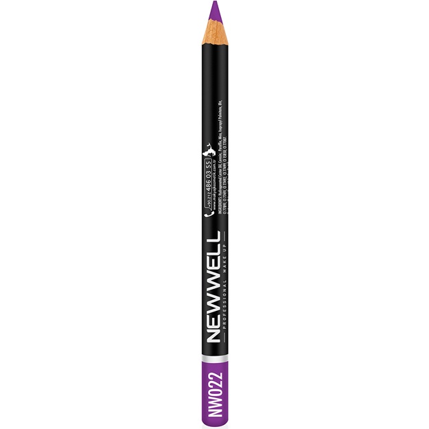 Lab uchun qalam New Well Porcelain Make Up Eyelip Pencil 22