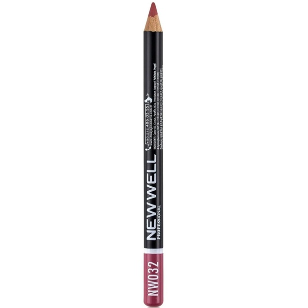 Lab uchun qalam New Well Porcelain Make Up Eyelip Pencil 32