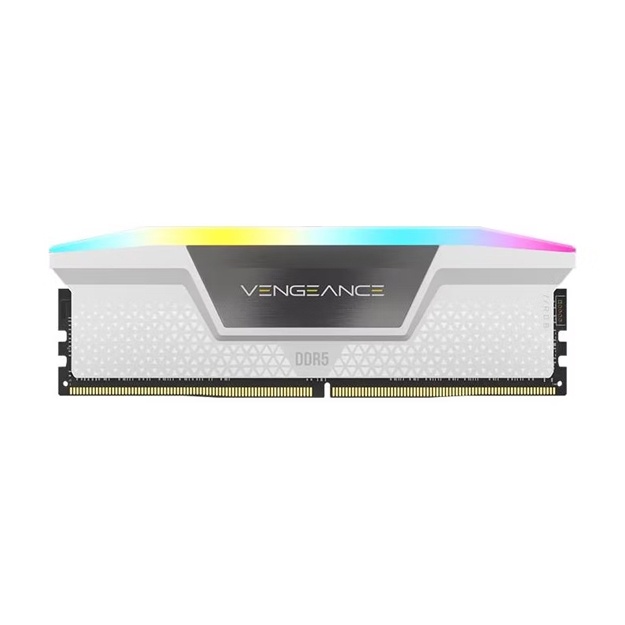 Оперативная память Corsair Vengeance C40 RGB 32GB DDR5 (2x16GB) DRAM 6000MHz белый