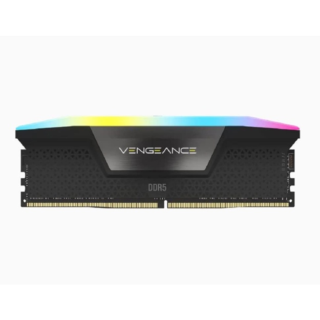 Operativ xotira Corsair Vengeance C40 RGB 32GB DDR5 (2x16GB) DRAM 6000MHz qora