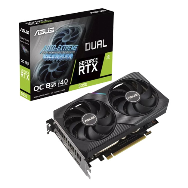 Видеокарта Asus Dual GeForce RTX™ 3050 OC Edition 8GB GDDR6
