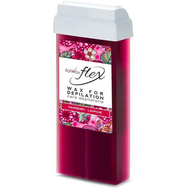 Воск для депиляции в картридже ItalWax Flex Raspberry
