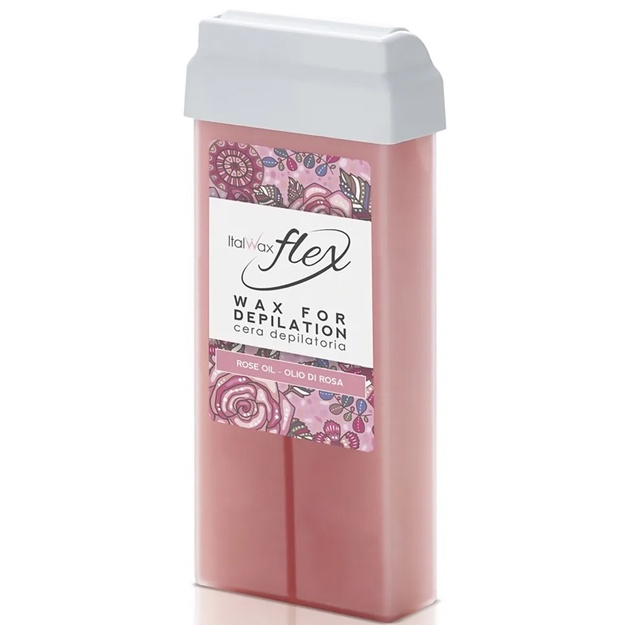Kartrijda depilyatsiya uchun mum ItalWax Flex Rose Oil