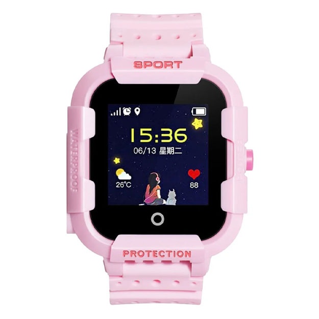 Soat Smart Baby Watch Wonlex KT03 Pushti rang