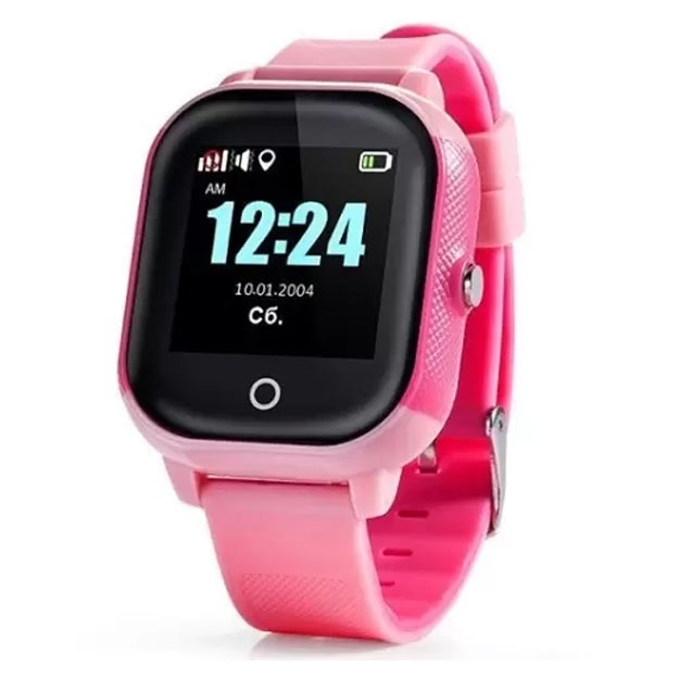 Bolalar aqlli soati Smart Baby Watch GW700S Pushti rang