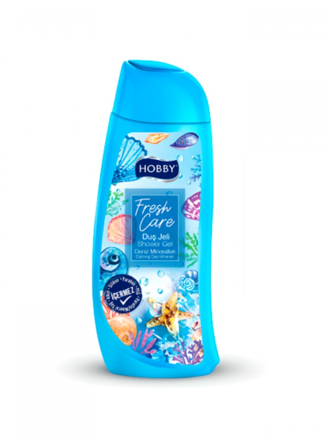 Dush uchun gel HOBBY Fresh Sare Dengiz Mineralli  500ml