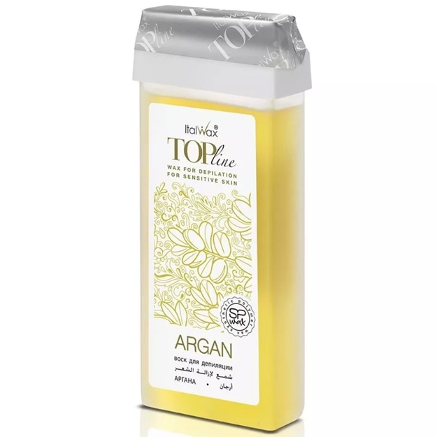 Kartrijdagi gibrid issiq mum ItalWax Top Line Argan