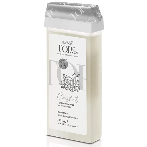 Kartrijdagi gibrid issiq mum ItalWax Top Line Pearl