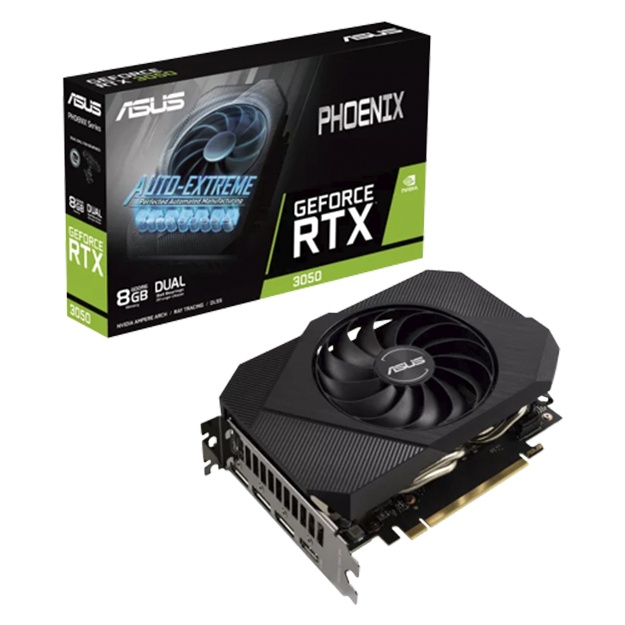 Videokarta Asus Phoenix GeForce RTX™ 3050 8GB GDDR6