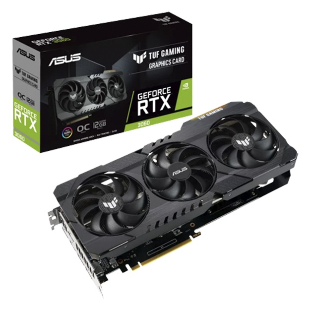 Videokarta Asus Tuf Gaming GeForce RTX™ 3060 V2 OC Edition 12GB GDDR6