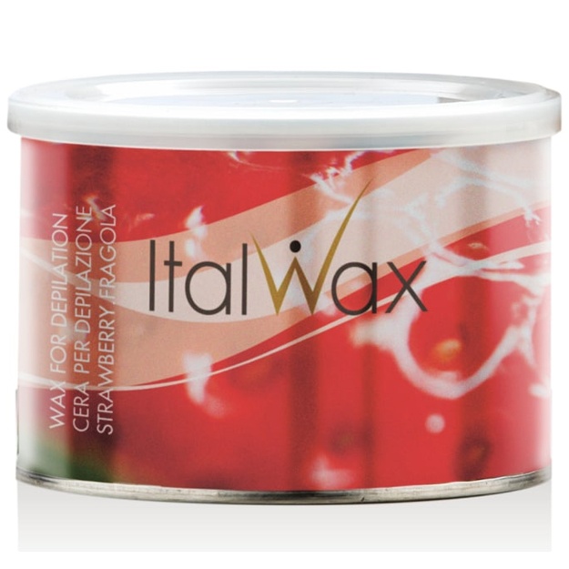 Idishda depilyatsiya uchun mum ItalWax Natura Strawberry, 400ml