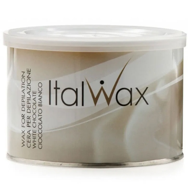 Idishda depilyatsiya uchun mum ItalWax Natura White Chocolate, 400ml
