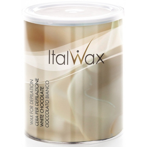 Воск для депиляции в банке ItalWax Natura White Chocolate, 800мл